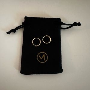 Mejuri Bold Huggie Hoops Solid 14k Gold